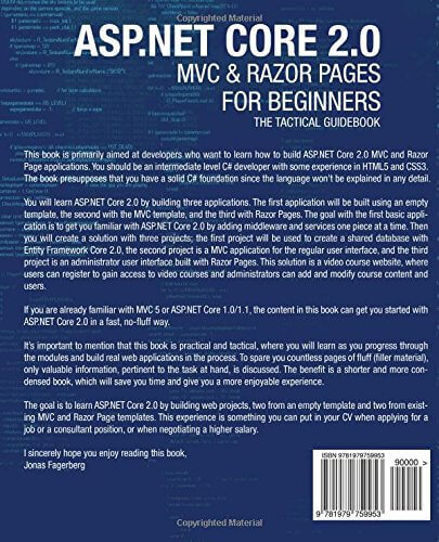 ASP.NET Core 2.0 MVC & Razor Pages for Beginners