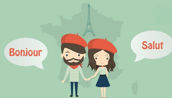 Cách chào hỏi được phổ biến trong tiếng Pháp