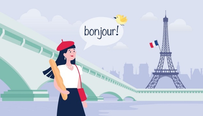 Trong tiếng Pháp, câu “Xin chào” là một phần quan trọng