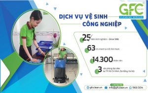 dịch vụ vệ sinh nhà xưởng GFC CLEAN