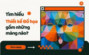 Thiết kế đồ họa gồm những mảng nào