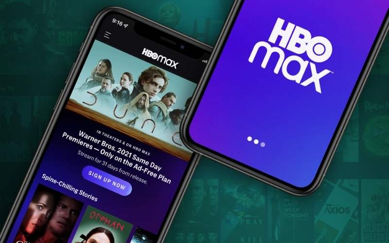 app giải trí HBO Max