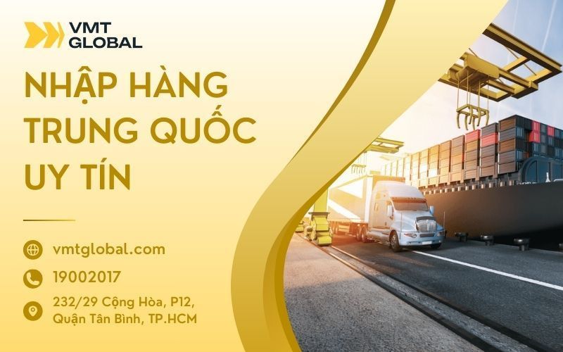 nhập đồ ăn nội địa trung tại VMT Global