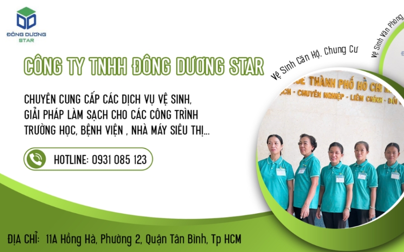 Công ty dọn vệ sinh công nghiệp Đông Dương Star