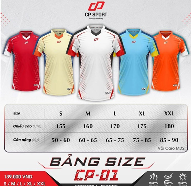 Shop quần áo bóng đá CP Sport