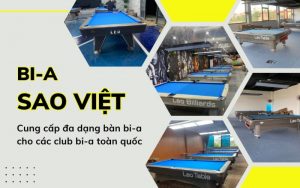 cửa hàng bida Billiards Sao Việt