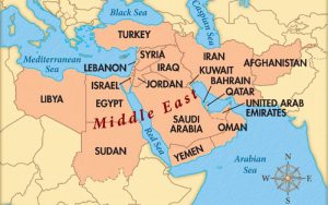 các quốc gia khu vực trung đông
