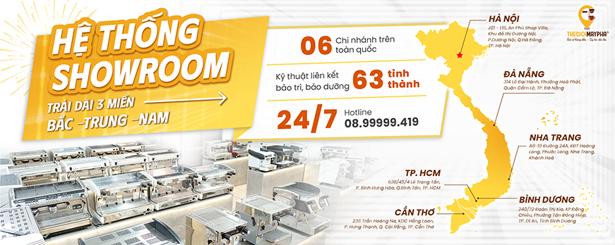 Thế Giới Máy Pha - Chuyên cung cấp máy pha cafe chính hãng, giá tốt